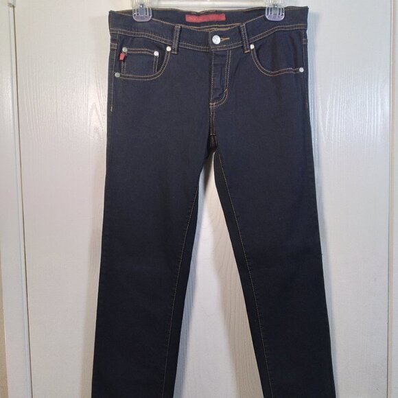 Fire Jeans Women's Skinny Jeans, Lisa Skinny Jean, Size 7, Dark Wash - Picture 1 of 13